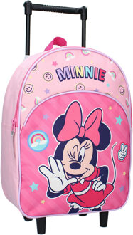 Disney Vadobag Minnie Mouse Glam it Up trolley - roze - 33 x 25 x 11 cm - voor kinderen