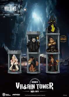 Disney Villains Mini Egg Attack Blind Box Figures Series Villain Tower 12 cm Assortment (6)