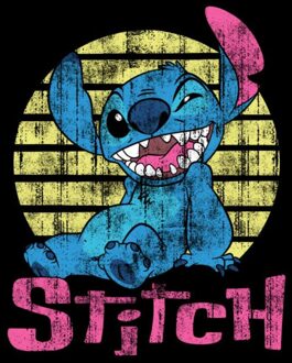 Disney Vintage Sitch Unisex T-Shirt - Black - XS Zwart