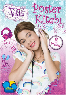 Disney Violetta - Poster Book Collective Born and Egmont Yayıncılık Activity Books Series