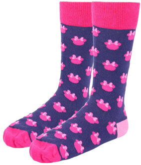 Disney Volwassen uniseks minnie mouse sokken (set van 3) Veelkleurig - 35-38