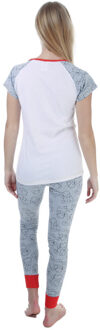 Disney Winnie de Poeh-pyjama voor dames, wit - EU 42 / UK 14