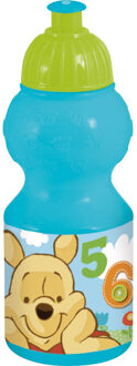 Disney Winnie de pooh pop-up drinkbeker 350 ml Blauw