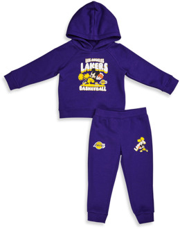 Disney X Nba Lakers - Voorschools Tracksuits Purple - 104 - 110 CM