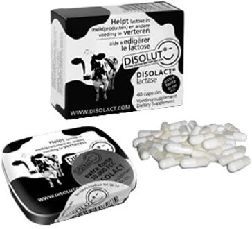 Disolact (Lactase) Extra Forte Disolut 40 capsules
