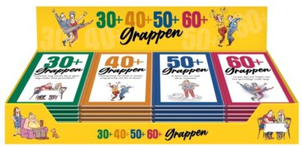 Display 30+ 40+ 50+ 60+ Grappen 4 X 4 Ex. - ImageBooks Factory