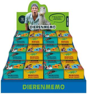 Display Freek Vonk Dierenmemo - 2 x 6 ex. - Freek Vonk, Imagebooks Factory (ISBN: 9789464087406)