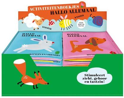 Display Hallo allemaal activiteitenboekjes 2 x 5 ex. - Imagebooks Factory (ISBN: 9789464087949)