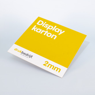 Display karton bedrukken - bepaal zelf het gewenste formaat en vorm drukken