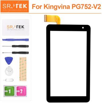 Display Voor Kingvina PG752-V2 Tablet Pc Externe Capacitieve Touchscreen Digitizer Vergadering Vervanging Outer Sensor Panel Touch