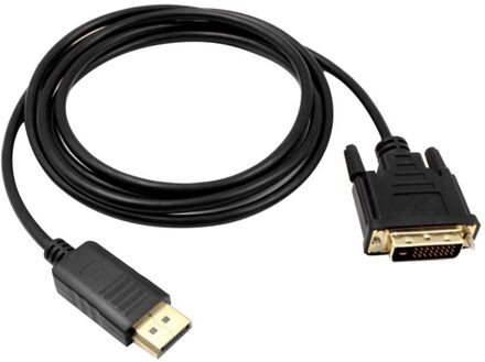 Displayport Dp Naar Dvi Kabel Man Op Man Display Port Naar Dvi Aansluiting Adapter 1080P Hd Voor Hdtv Pc laptop Projector
