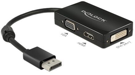 Displayport naar HDMI, VGA, DVI verloopstuk