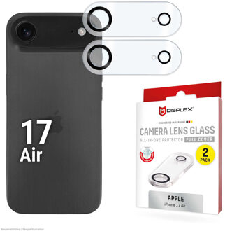 DISPLEX CamGlass All-In-One Camera Protector voor de Apple iPhone Air Transparant