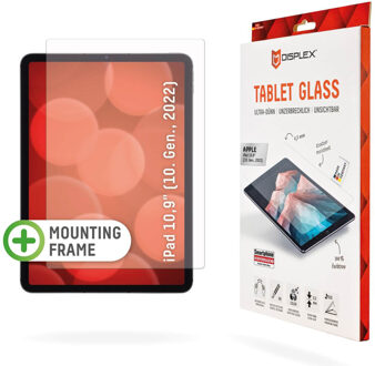 DISPLEX Glass Screenprotector voor de Apple iPad 11 (2025) 11 inch A16 / iPad 10 (2022) 10.9 inch Transparant - 1 inch