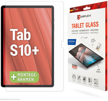 DISPLEX Glass Screenprotector voor de Samsung Galaxy Tab S10 Plus Transparant