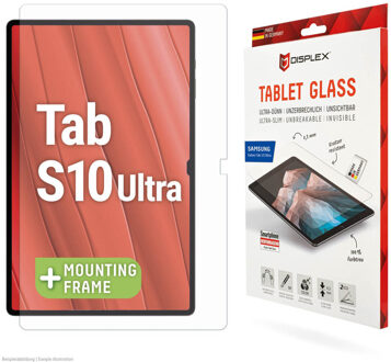 DISPLEX Glass Screenprotector voor de Samsung Galaxy Tab S10 Ultra Transparant