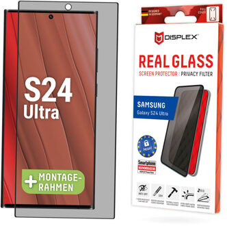 DISPLEX Screenprotector Privacy Glass voor de Samsung Galaxy S24 Ultra Transparant