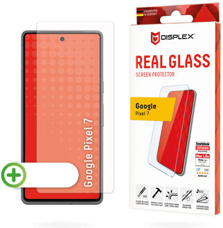 DISPLEX Screenprotector Real Glass voor de Google Pixel 7 Transparant