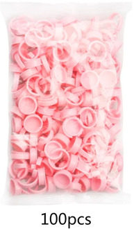 Disposable Glue Holder Ring Cups For Eyelashes Extension Tattoo Pigment Holder Pallet Adhesive Glue Holder Palette Container