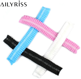 Disposable Nonwoven Bouffant Caps Hair Net for Eyelash Extension Spun Bonded Head Cover Hair Salon Bathroom Supplies