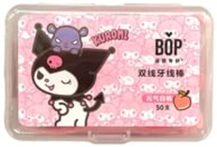 Disposable Plastic Stemmed Twin-Line Fresh Floss Stick Sanrio Limited Edition - Floss Sticks
