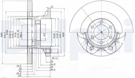 Disque De Frein Unitaire BG9722
