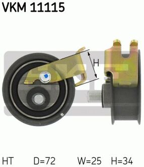 Distributieriemset + Waterpomp VKMC 01935
