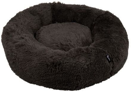 District 70 Fuzz - Fluffy hondenmand - Donker Grijs - 100x100x30 cm - XL