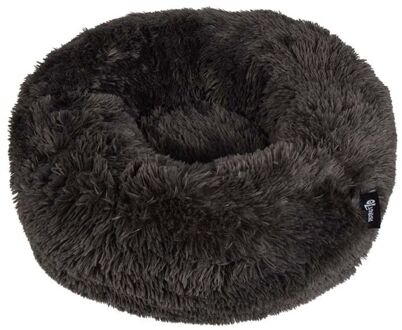 District 70 Fuzz - Fluffy hondenmand - Donker Grijs - 60x60x20 cm - M