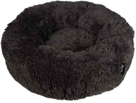 District 70 Fuzz - Fluffy hondenmand - Donker Grijs - 80x80x25 cm - L