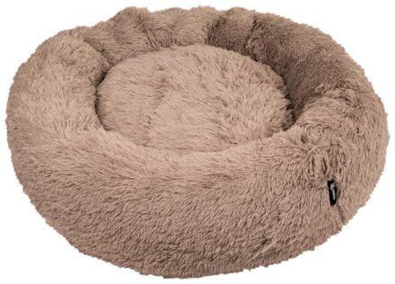District 70 Fuzz - Fluffy hondenmand - Mocca - 100x100x30 cm - XL