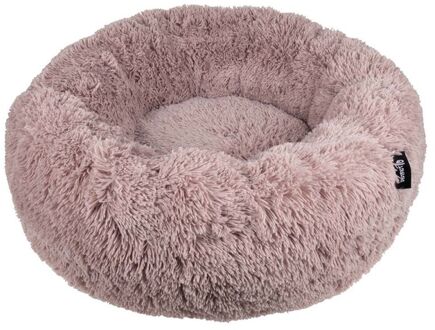 District 70 Fuzz - Fluffy hondenmand - Sand - 80x80x25 cm - L