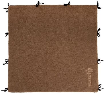 District 70 SHERPA - Scheidingspaneel - Honden Benchverkleiner - Bruin - 75x75 cm - XXL