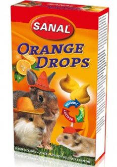 Distripet Sanal orange drops 45g