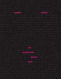 Dit Algoritme Deugt Niet