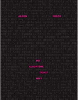 Dit Algoritme Deugt Niet