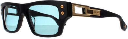 Dita Rechthoek Unisex Zwart Geel Goud Donker Turkoois Grootmeester Zeven - One Size