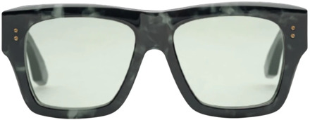 Dita Rechthoekige Creator zonnebril met fotochromische lenzen Dita , Black , Unisex - ONE Size