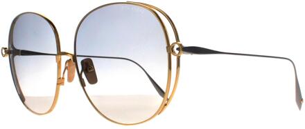 Dita Rond Vrouwen Goud Zwart Palladium Lichtgrijs naar Licht Tan Verloop Arohz - One Size