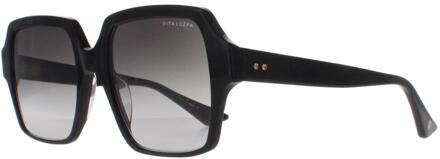 Dita Square Womens Zwart Donkergrijs naar Helder Gradiënt Luzpa