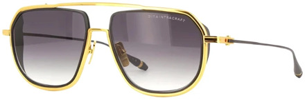 Dita Stijlvolle zonnebril geel & oranje Dita , Multicolor , Heren - 59 MM