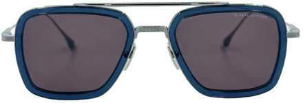 Dita Stijlvolle zonnebril met rooklenzen Dita , Blue , Unisex - ONE Size