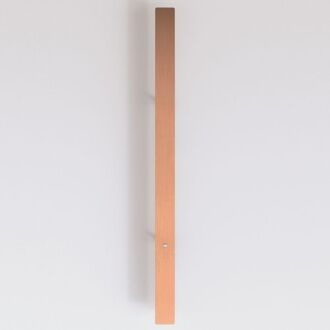 Divar Wandlamp - 100 cm - Geborsteld koper