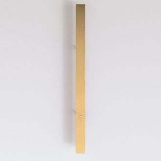 Divar Wandlamp - 100 cm - Geborsteld messing