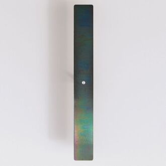 Divar Wandlamp - 50 cm - Donker opaal chroom