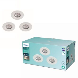 Dive Badkamerinbouwspot - 3 st. Wit