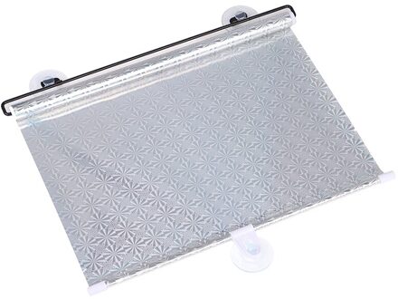Diverse Auto Voorruit Retractable Zonnescherm Stop Uv Zon In De Auto Koel Te Houden zilver