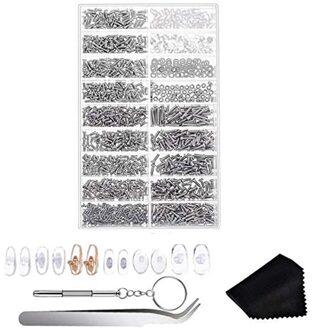 Diverse Maat Schroeven Voor Horloge Klok Bril Opticien Horlogemaker Repair Tool Part