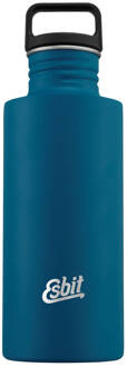 Diverse Sculptor Waterfles - 750ml - Blauw - RVS Drinkfles - Lusdop