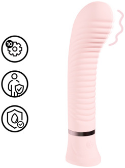 Divine - Geribbelde G-spot Vibe - Roze